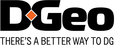 Close-up of a diamond-shaped orange logo on a black background.