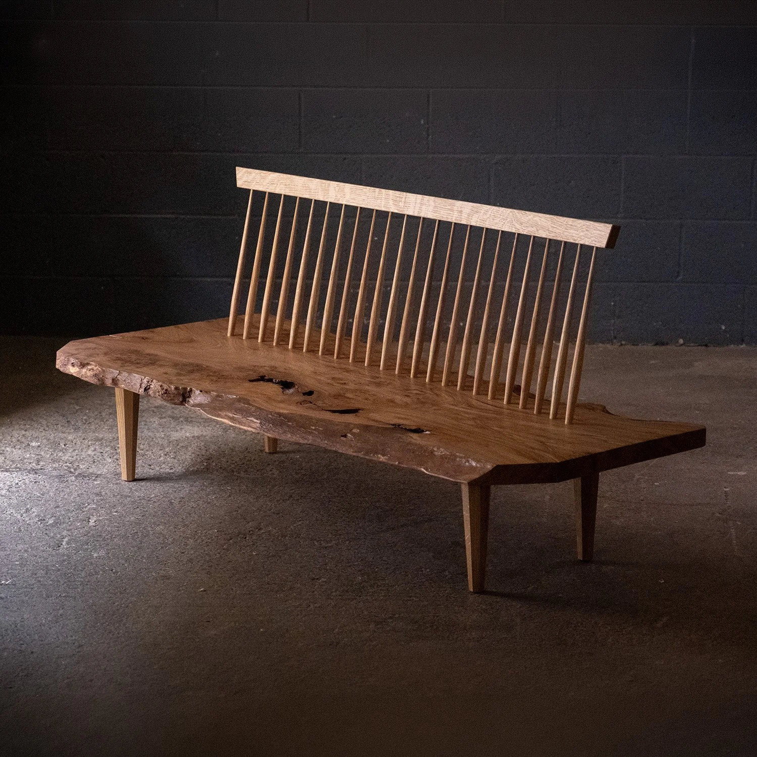 Live Edge Bench