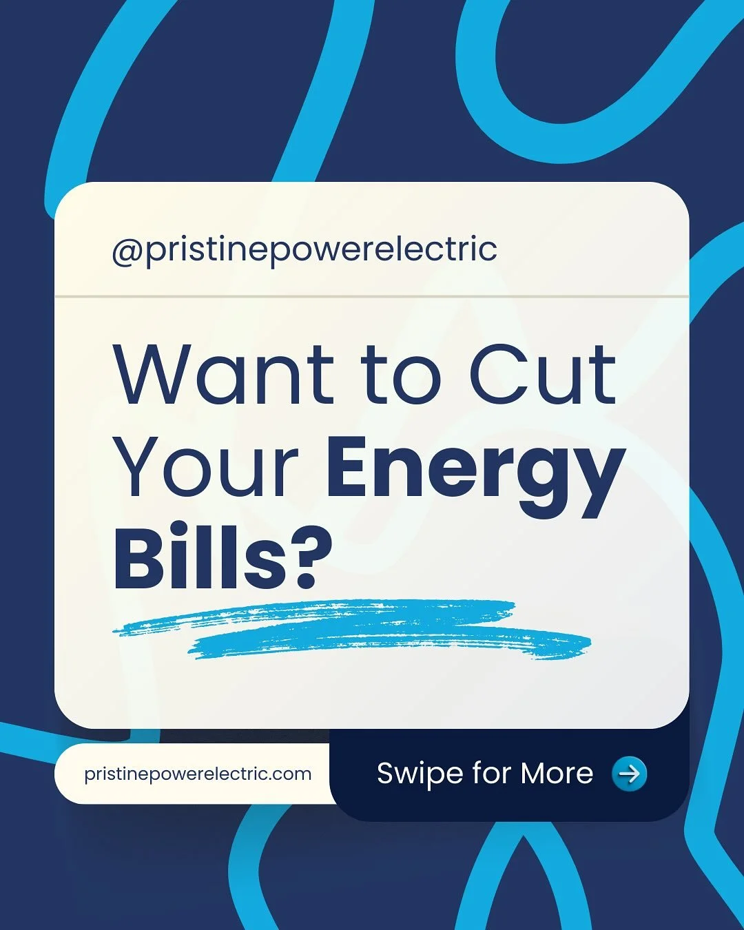 💡 Tired of rising energy bills? With smarter electrical solutions, you can lower costs while keeping your home efficient and comfortable.
At Pristine Power Electric, we help homeowners cut energy waste and save money month after month. Ready to see