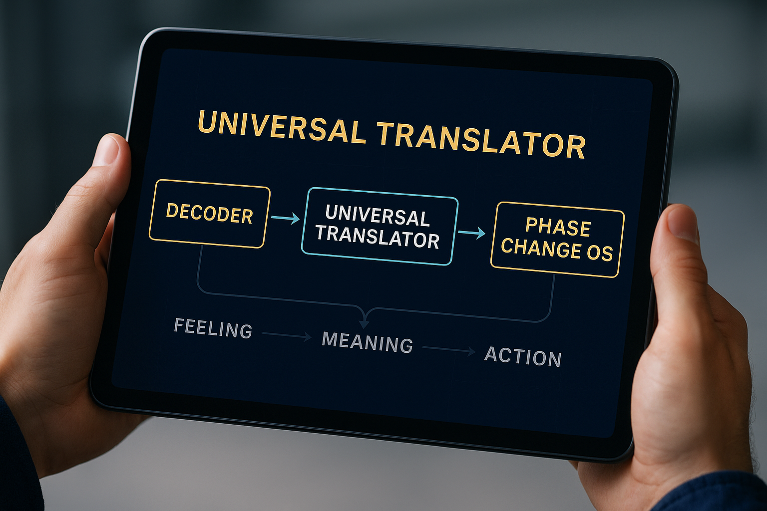 Universal Translator: Making Sense of Phase Change