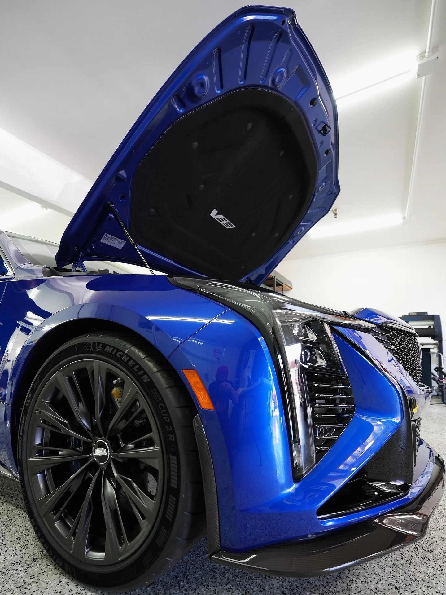 - Cadillac CT5-V Blackwing in our shop for Full Body PFF (Gloss) &amp; Ceramic Window Tint (50%) using XPEL products.

- Full Body PPF consists of a custom cut so that all seams and edges of a vehicle are precisely protected from top to bottom, aside