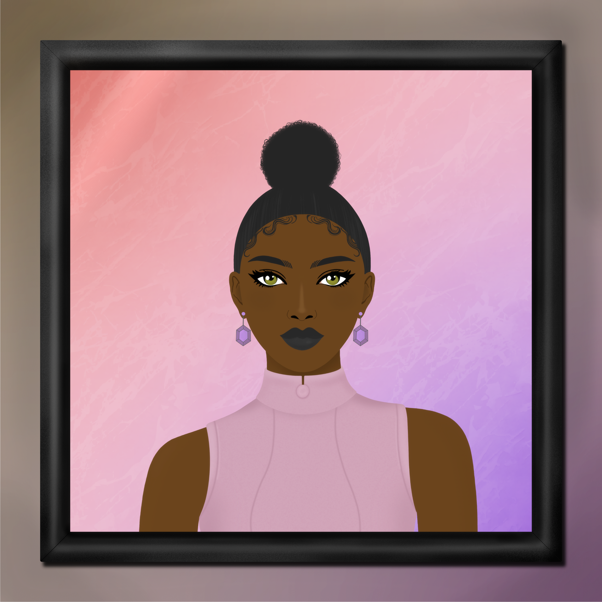 Mirror portrait