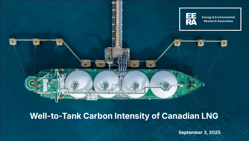 Well-to-Tank Carbon Intensity of Canadian LNG