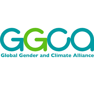 Logo for the Global Gender and Climate Alliance (GGCA) with the acronym GGCA and the full organization name underneath.