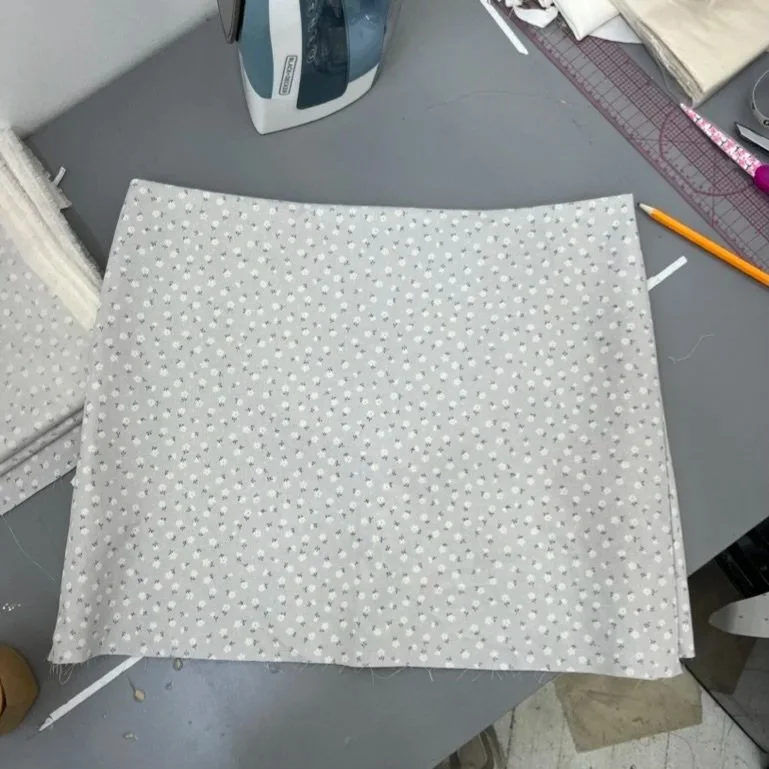 Cut & sewn sample of skirt