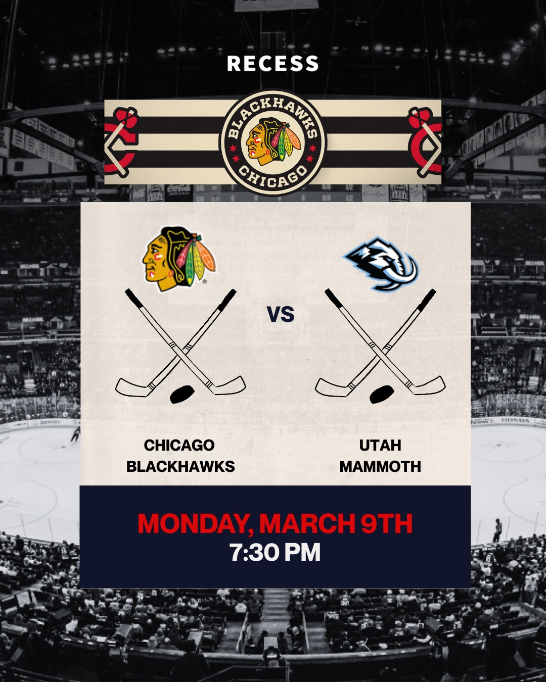 Chicago Blackhawks @ Utah Mammoth