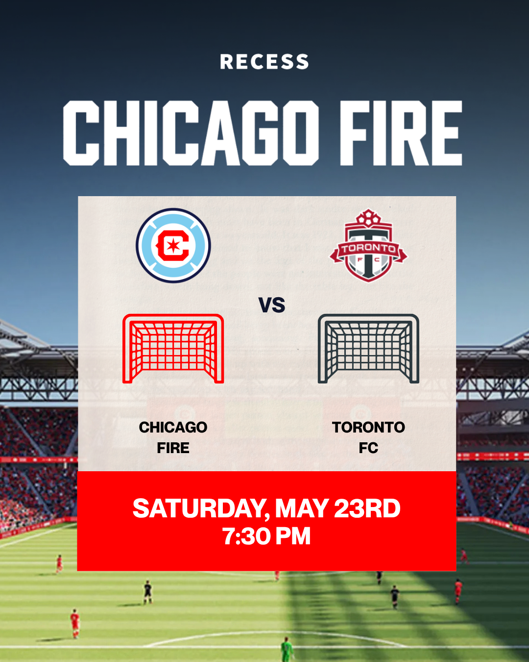 toronto fc @ chicago fire