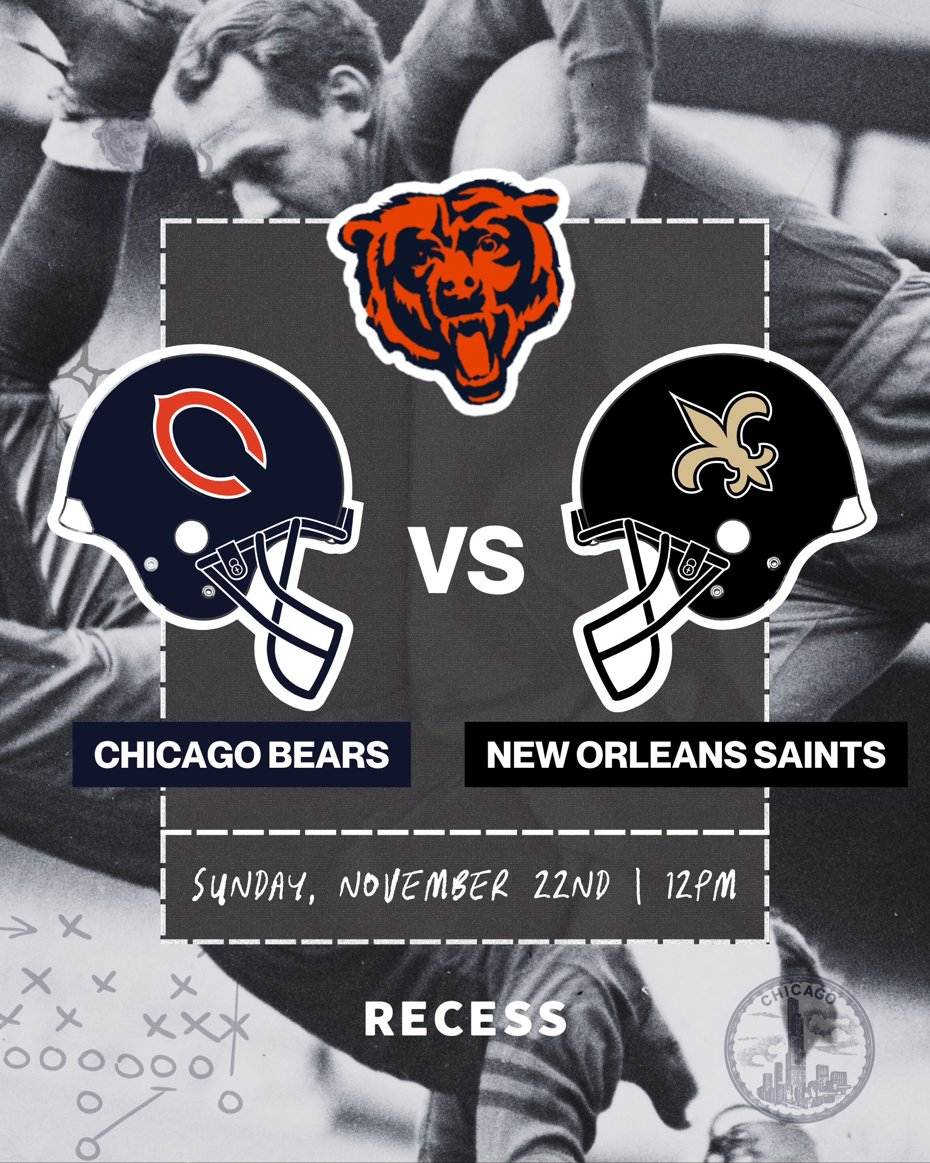 Saints @ Bears