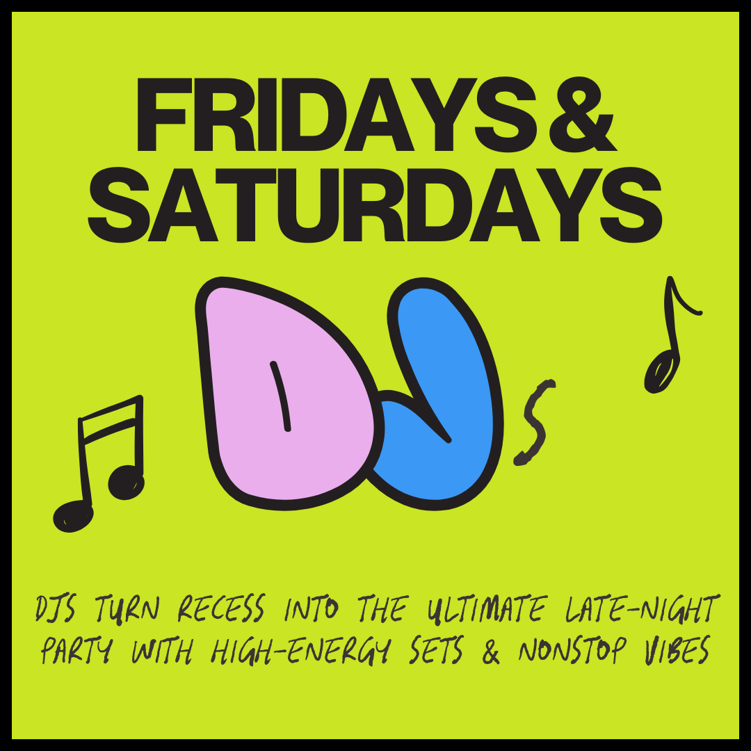 SATURDAY DJs