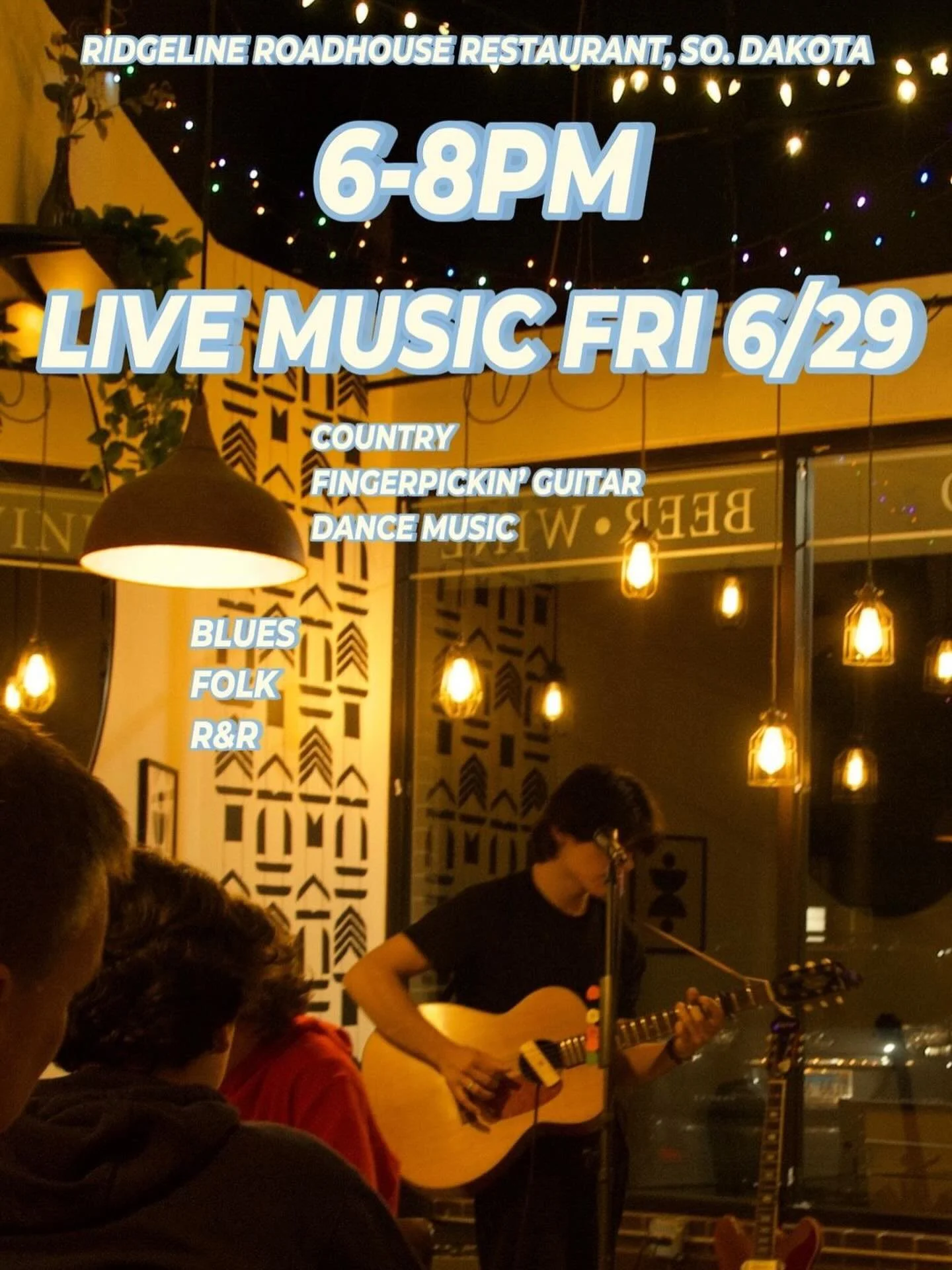 Gonna be a good one, a great time and delicious food!
#livemusic #southdakota #custer #musician #rapidcitysd