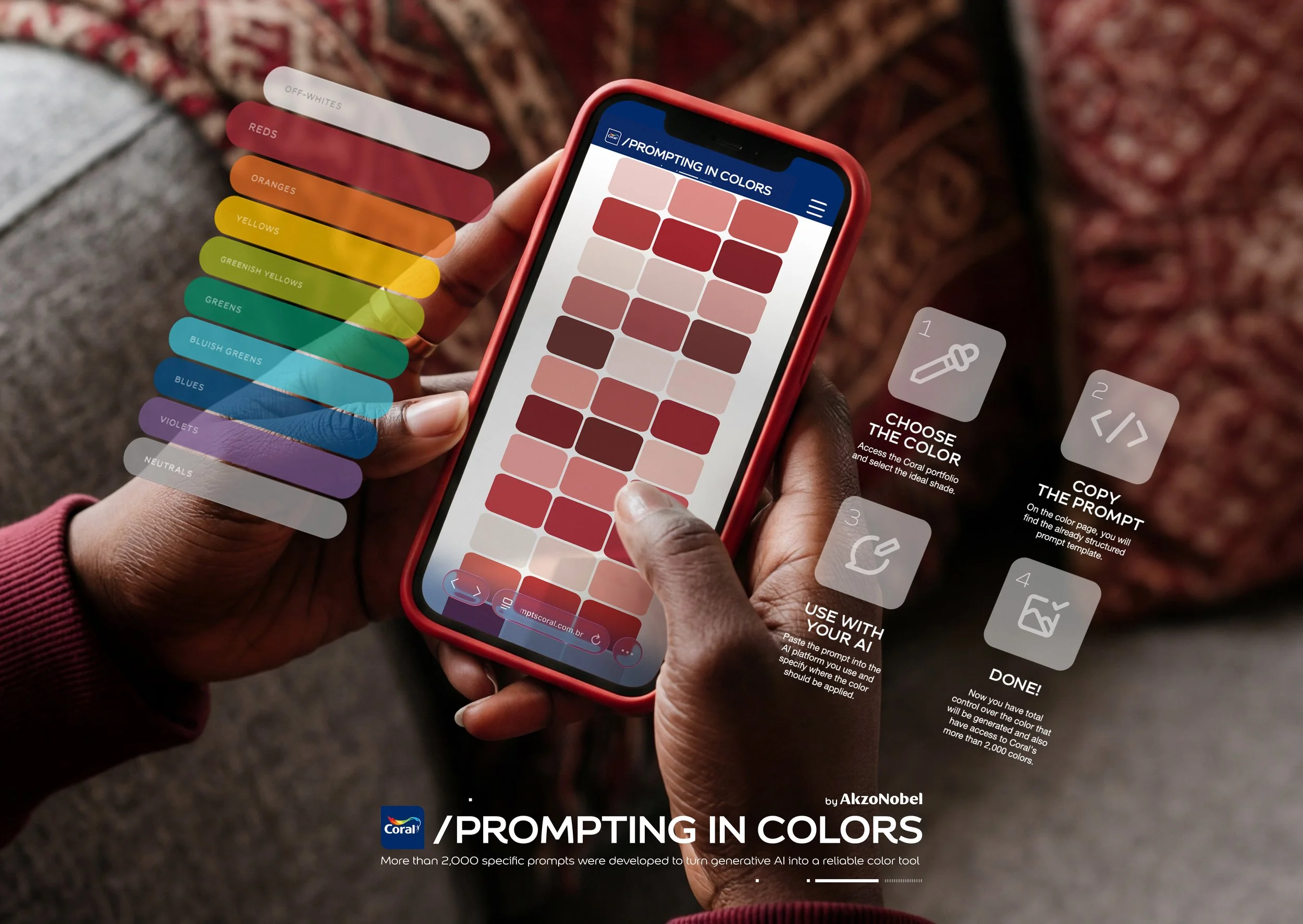 Prompting in Colors - Coral