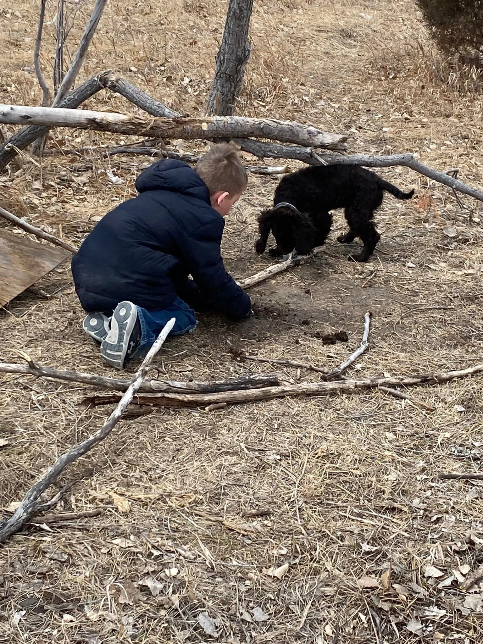 Should we build a fort or dig a hole? 