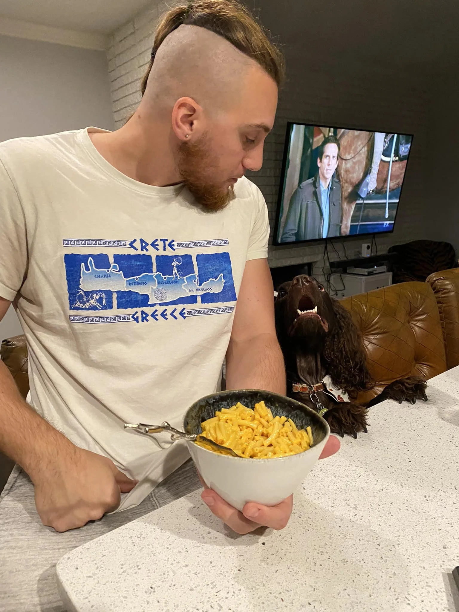 Hey big buddy - best friend - eating partner - - - 