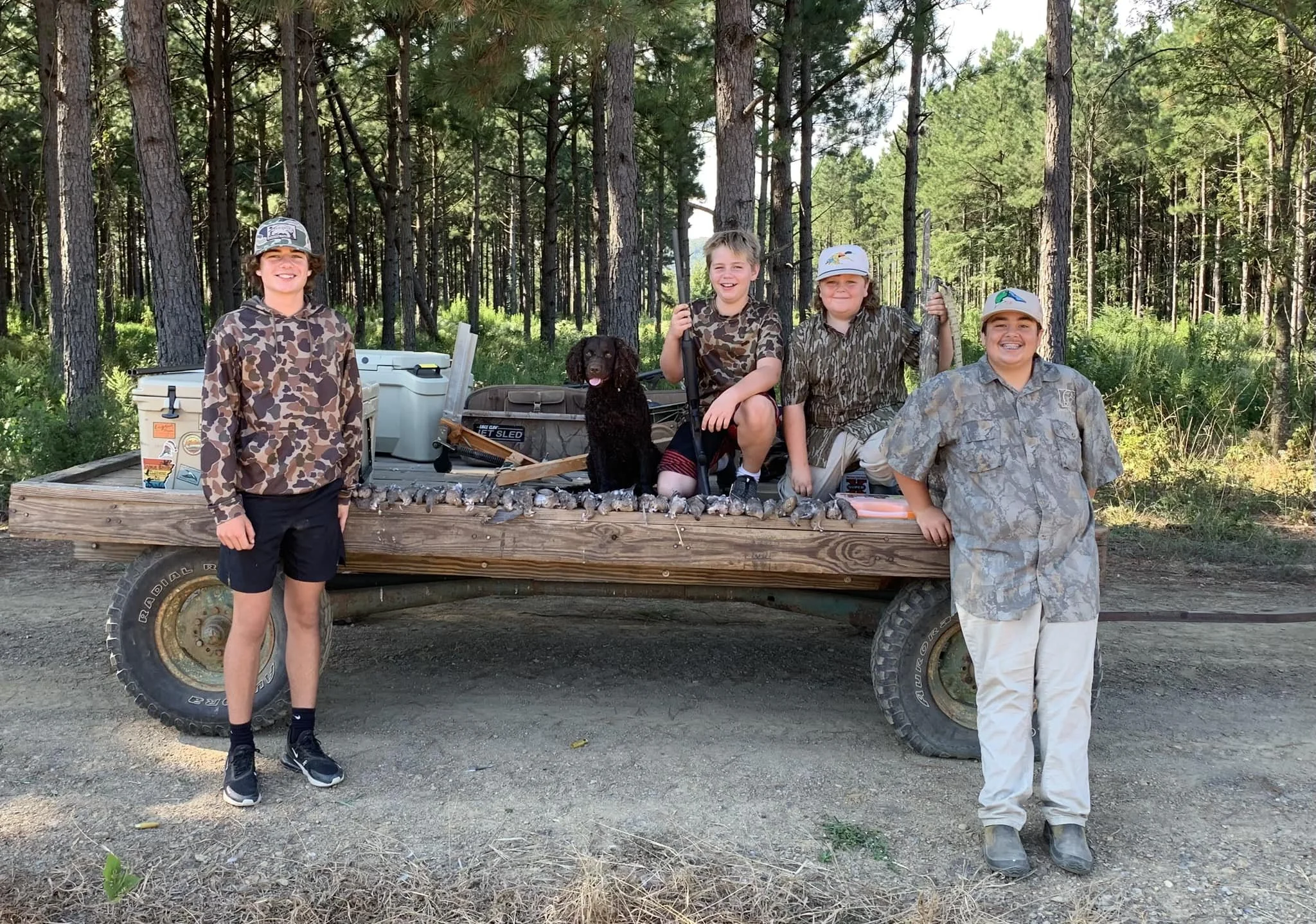 Now that's a happy crew 