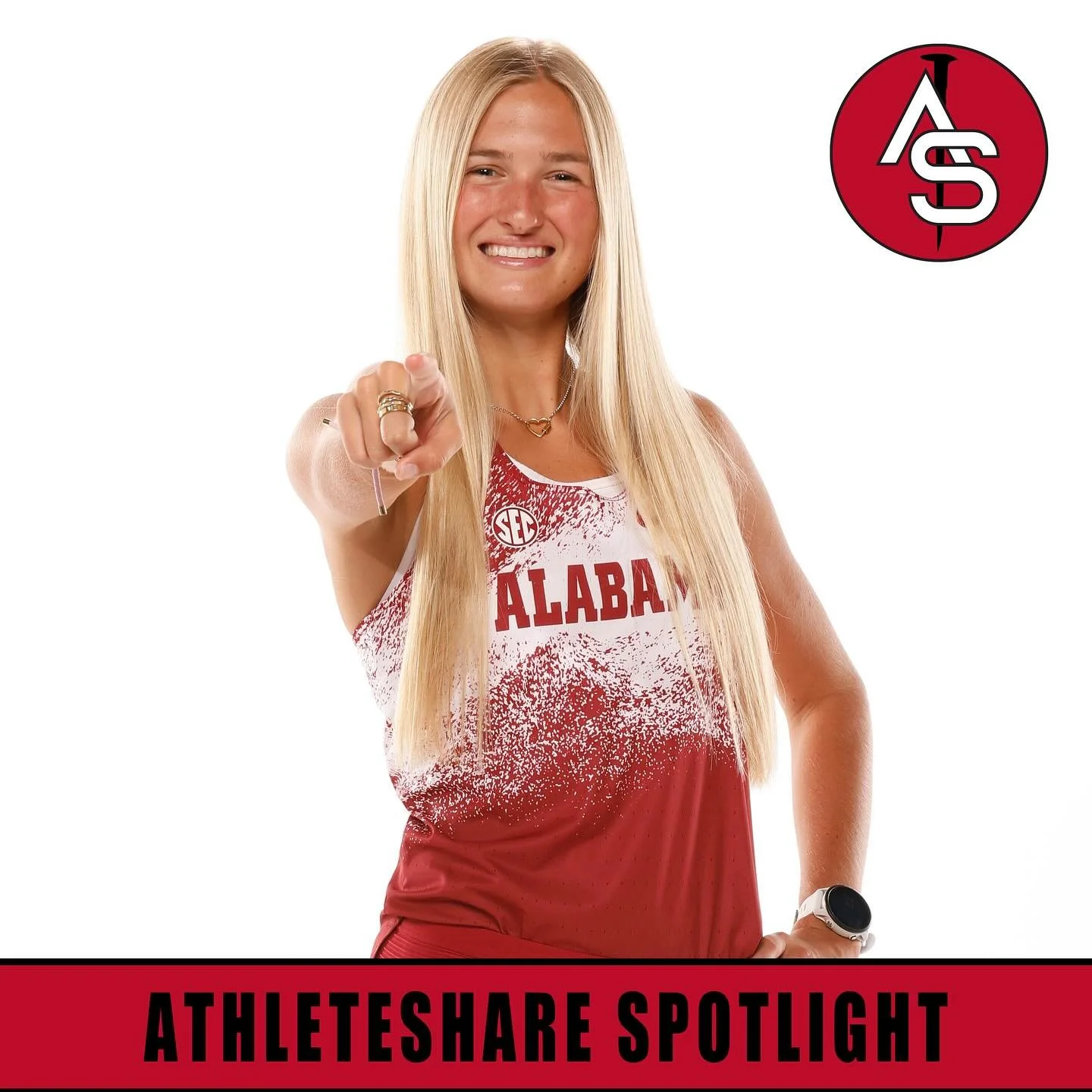 Give it up for today&rsquo;s Athlete Spotlight, Meriel Rowland!!

Representing Alabama&rsquo;s Cross Country &amp; Track, come hear why Meriel puts her faith in Jesus Christ each and every day! Make sure you&rsquo;re at 815 13th Street this Thursday 