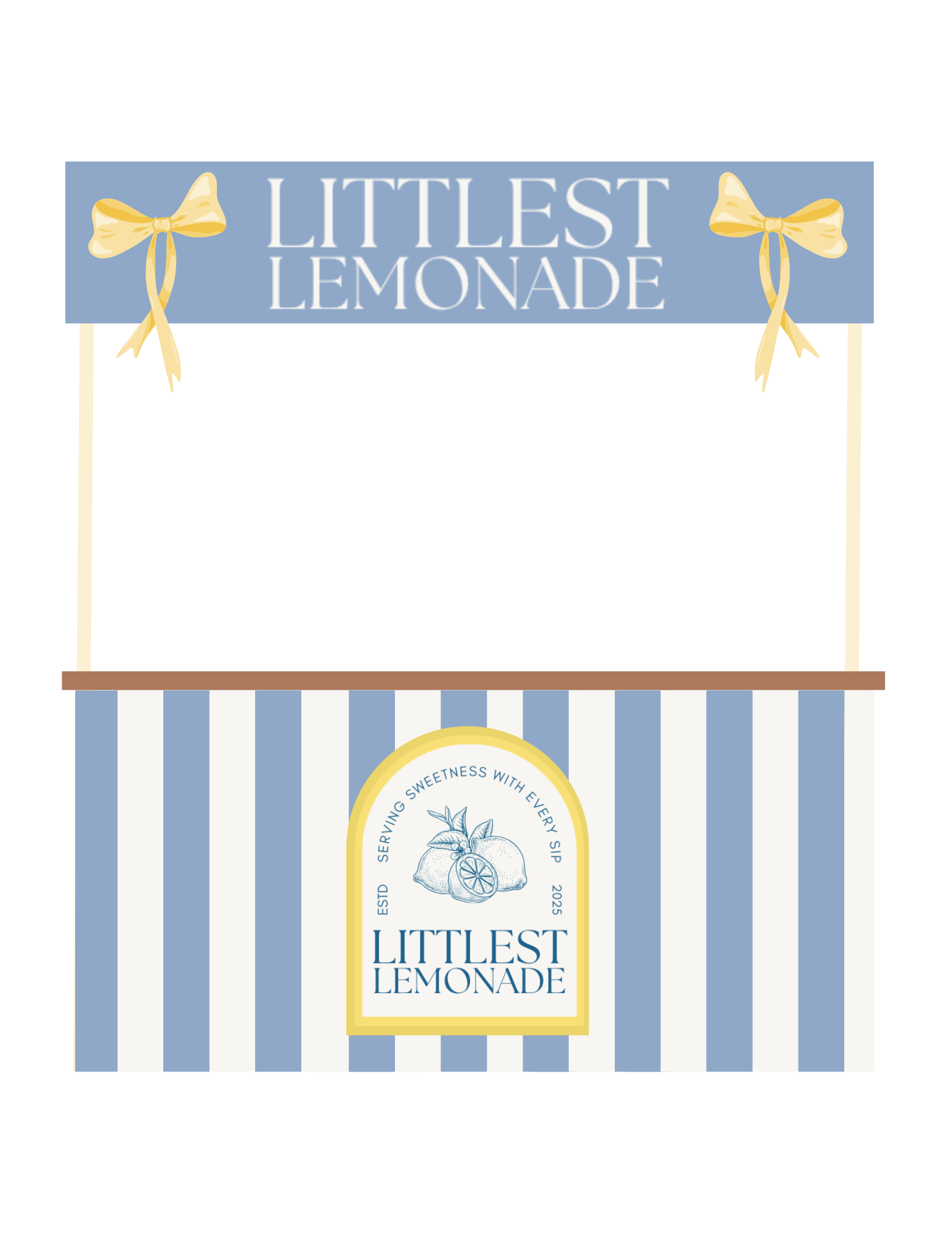 Rent Us | Book Our Lemonade Stand Today — LITTLEST LEMONADE