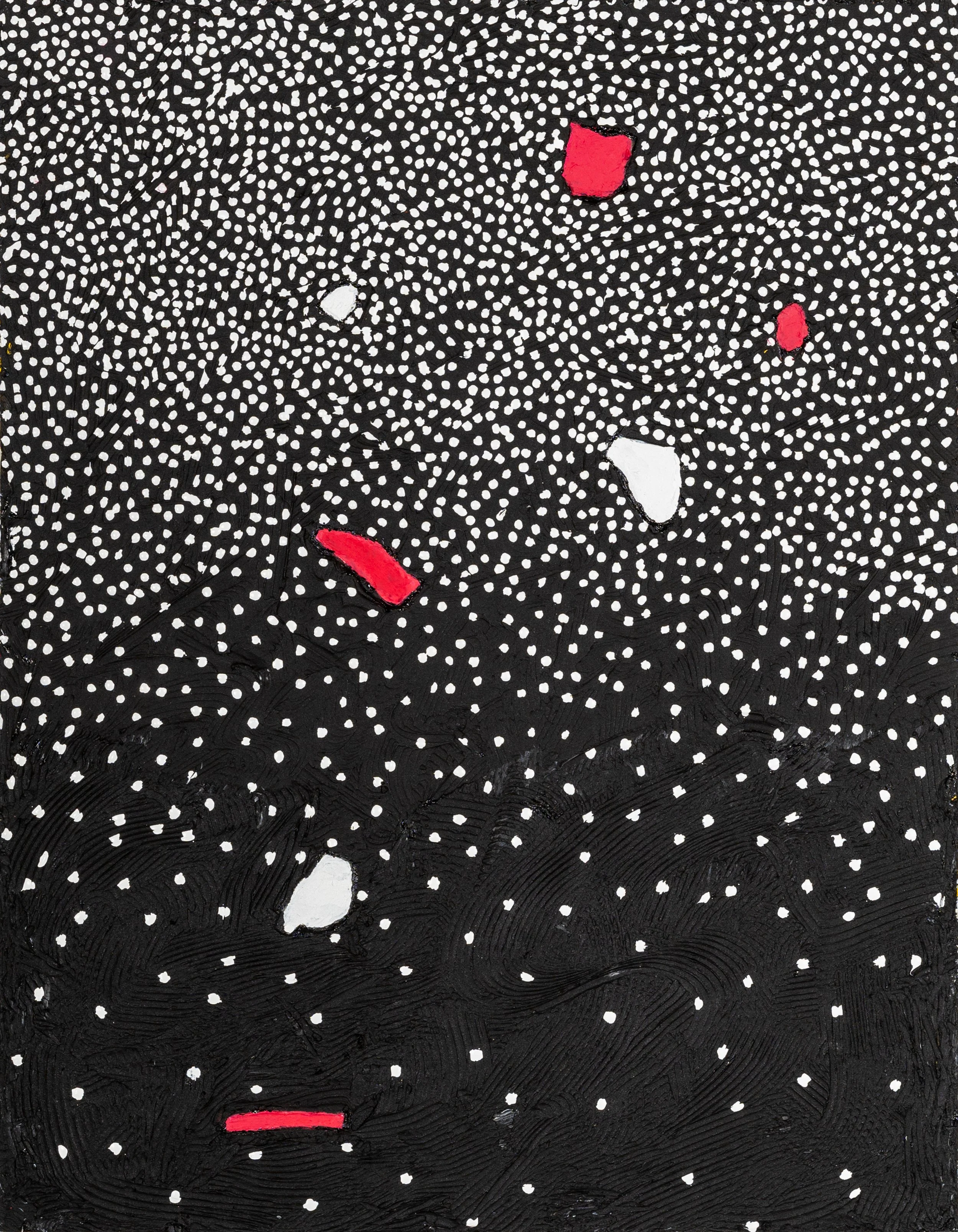Signs, mixed media, 24" x 30", 2024