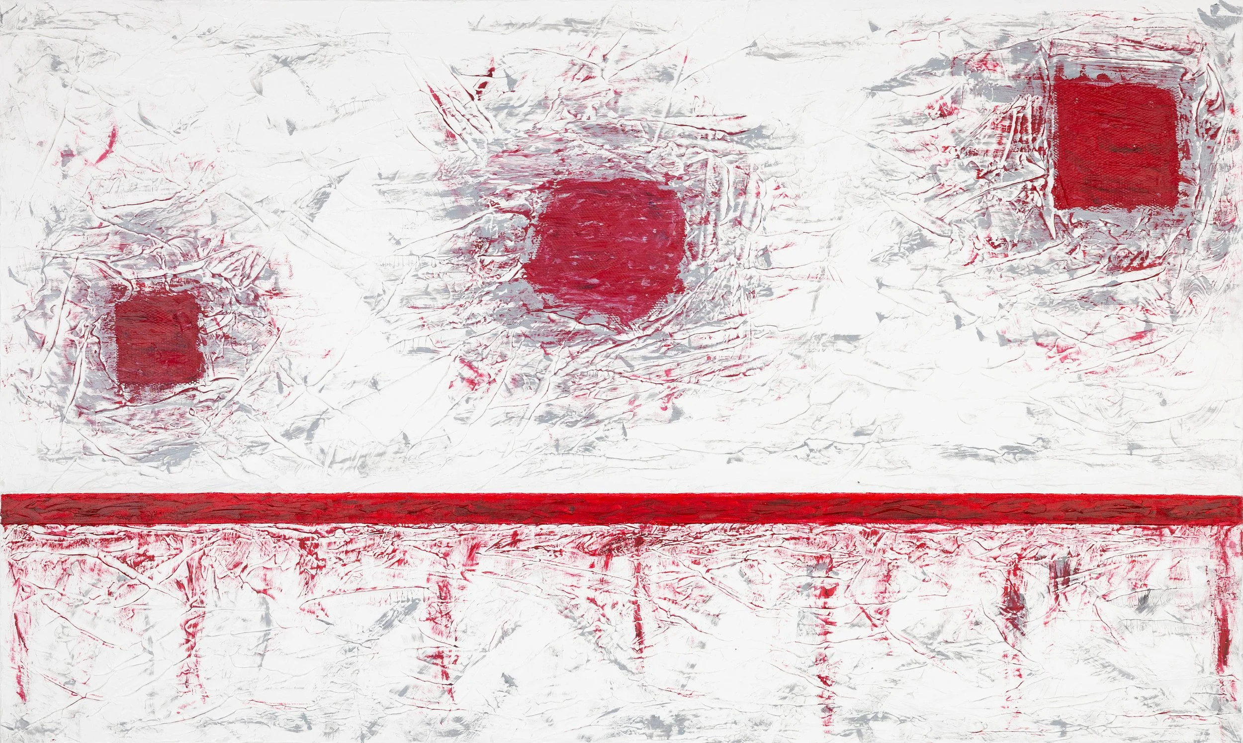 Climate Change, mixed media, 36" x 60", 2023