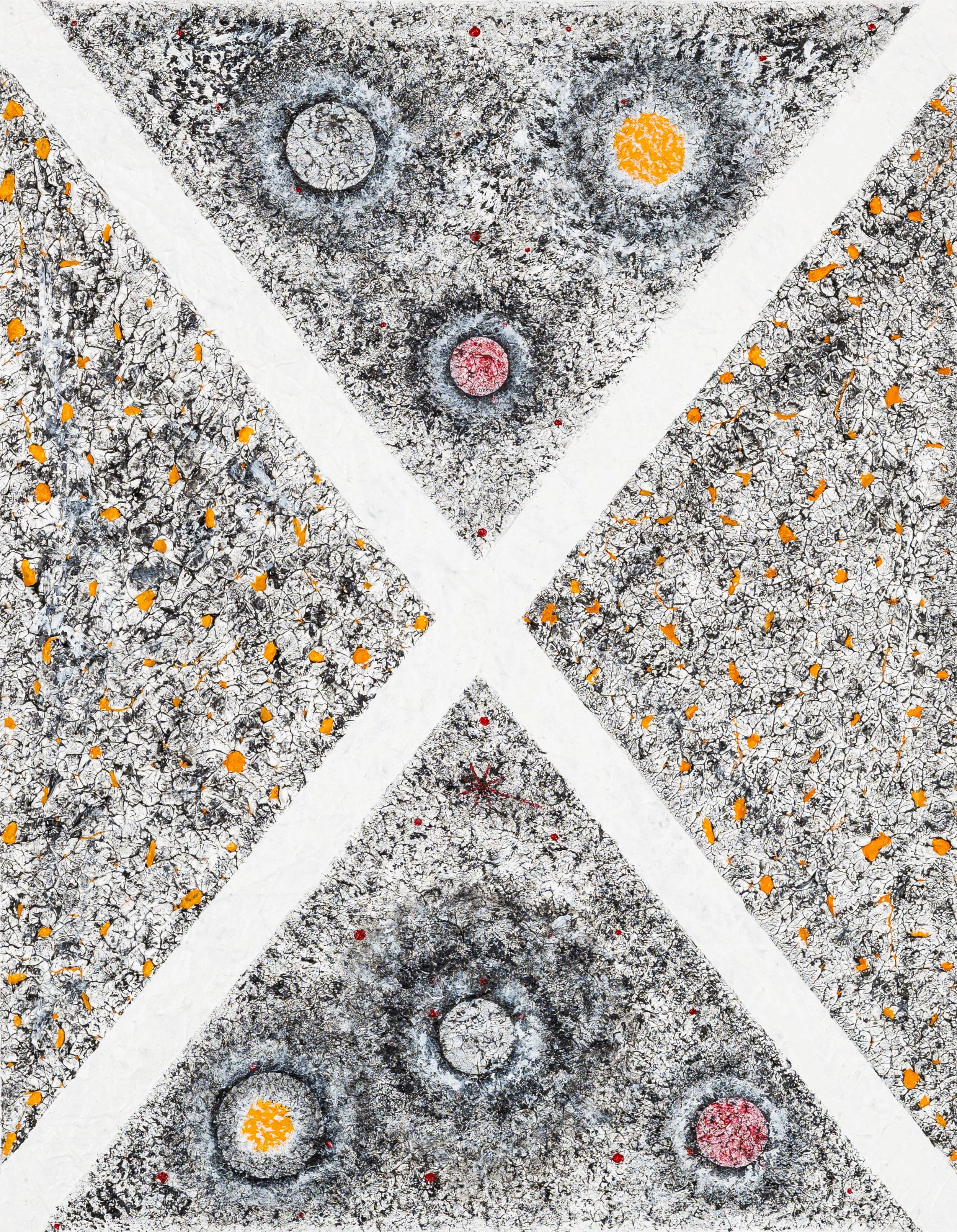 Other Dimensions, mixed media, 24" x 30", 2023
