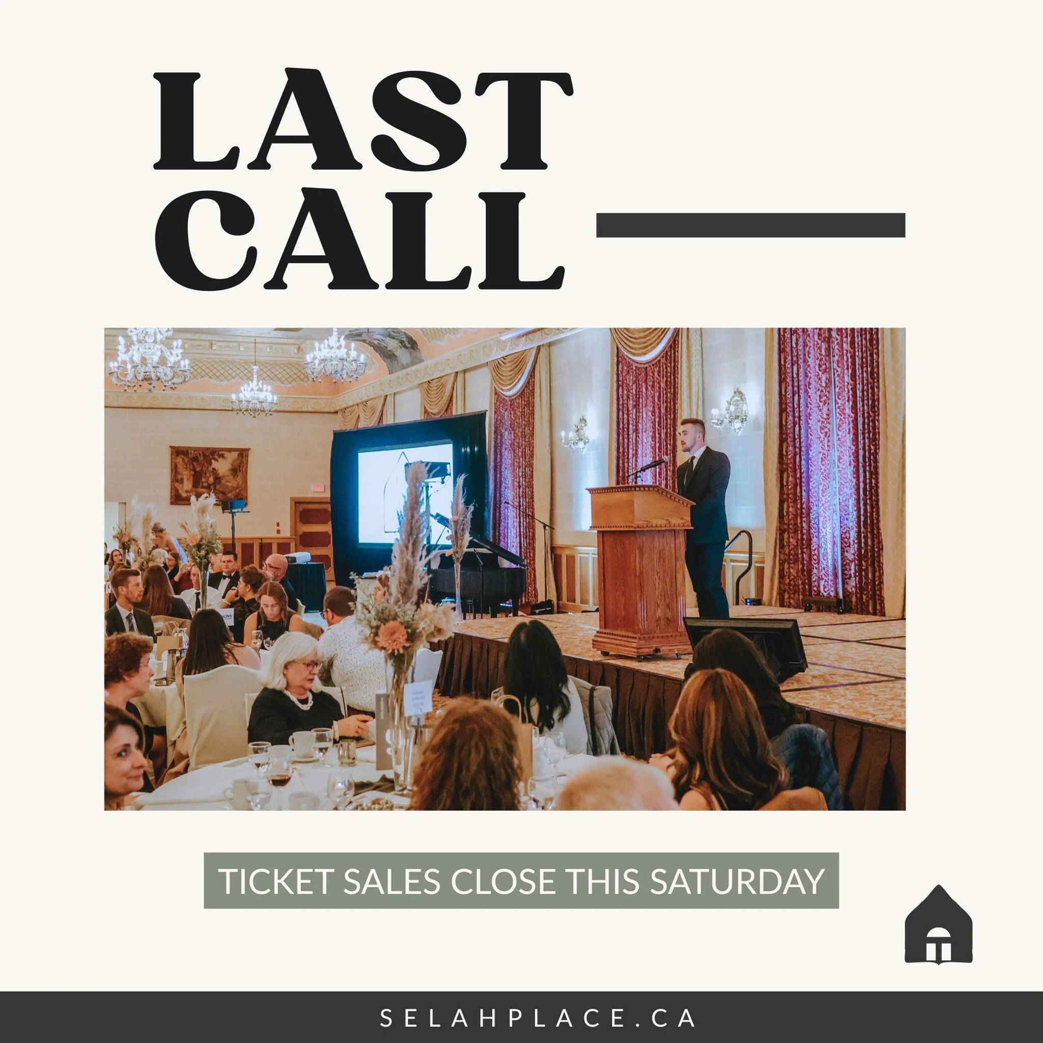 This is it&mdash;ticket sales close this Saturday, Oct 18.
Join us at the Home for Good Gala and help provide housing, childcare, and job-readiness support for moms and their kids.

 #Winnipeg #MotherhoodIsOurMinistry #ManitobaStrong #RestoringFamili