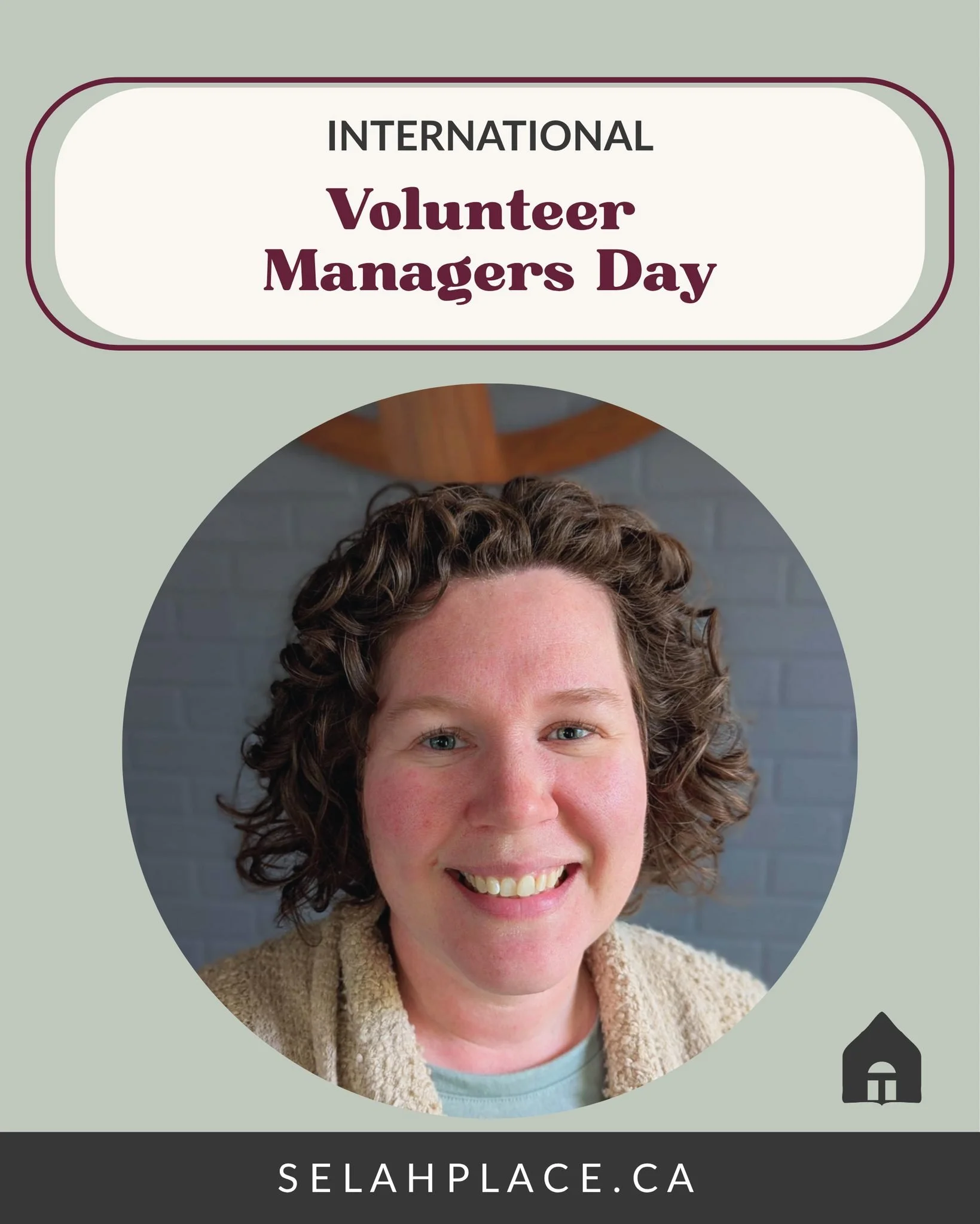 Happy International Volunteer Managers Day! 
Nov 5, we celebrate Volunteers. Today, we want to give a big thank you to our excellent Selah Sister Coordinator, Sue, for her dedication and leadership in coordinating our Selah Sister Volunteer Program.