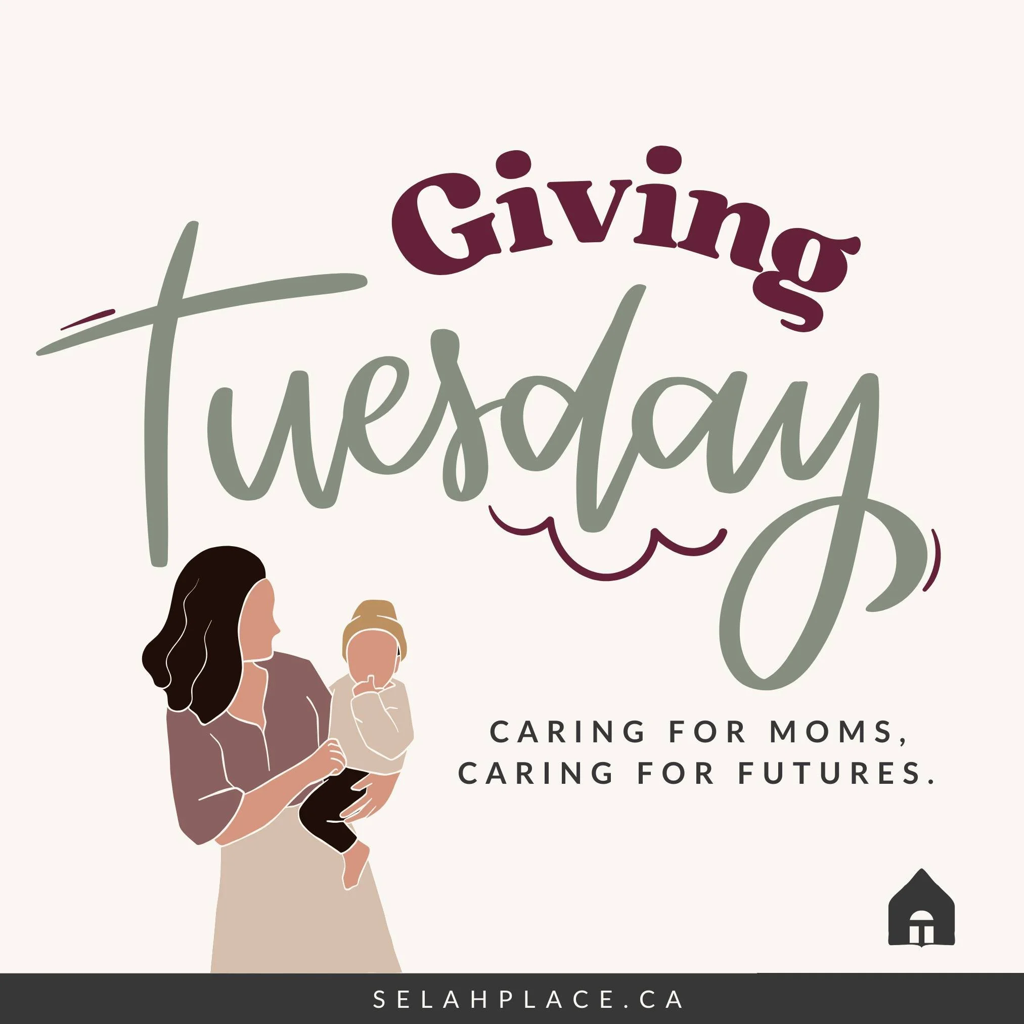 If you&rsquo;re giving this Giving Tuesday, we&rsquo;d be grateful if you&rsquo;d consider Selah. Your support makes a real difference for moms and their little ones.