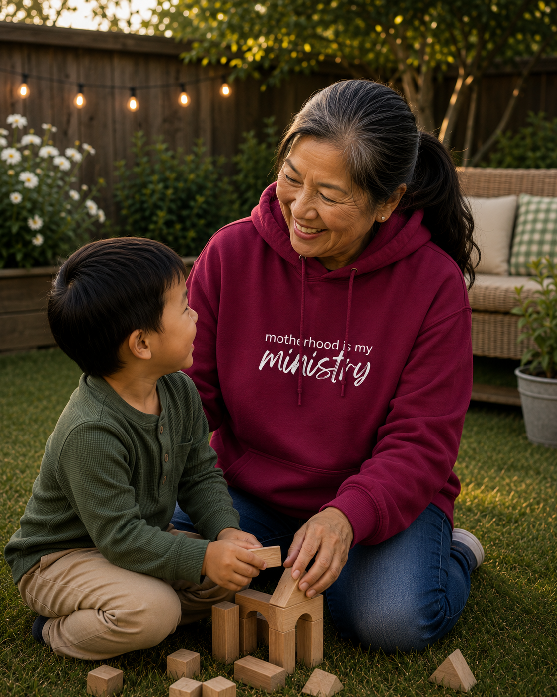Motherhood is My Ministry Hoodie