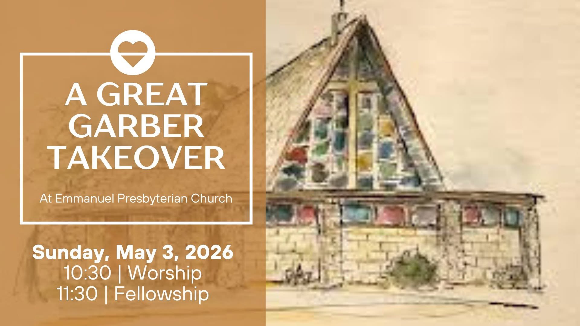 Great Garber takeover at Emmanuel Presbyterian Church