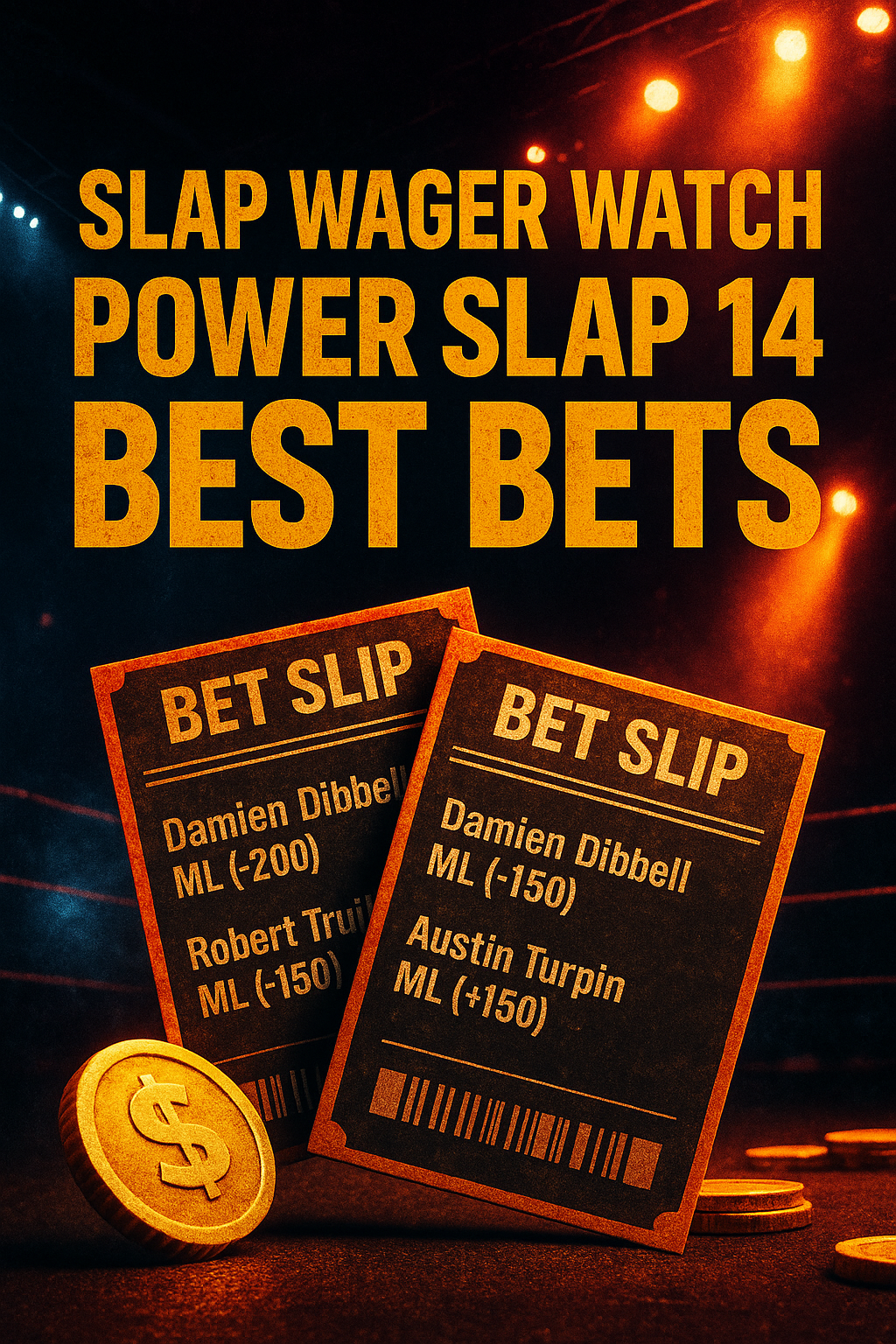 🧠 Slap Wager Watch: Best Bets & Breakdown for Power Slap 14