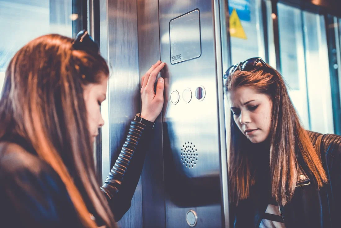 What to do when you are stuck in a lift