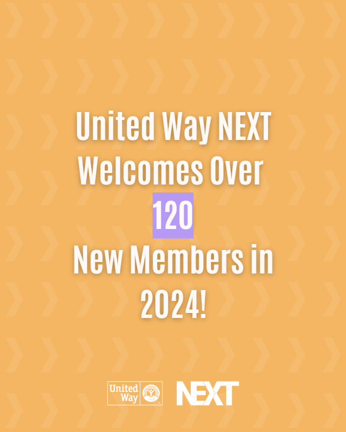 United Way NEXT Welcomes Over 120 New Members in 2024