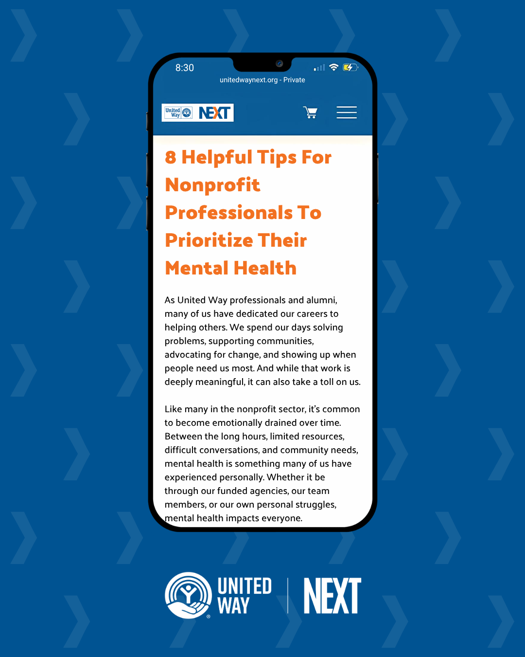 8 Helpful Tips for Nonprofit Professionals to Prioritize Their Mental Health