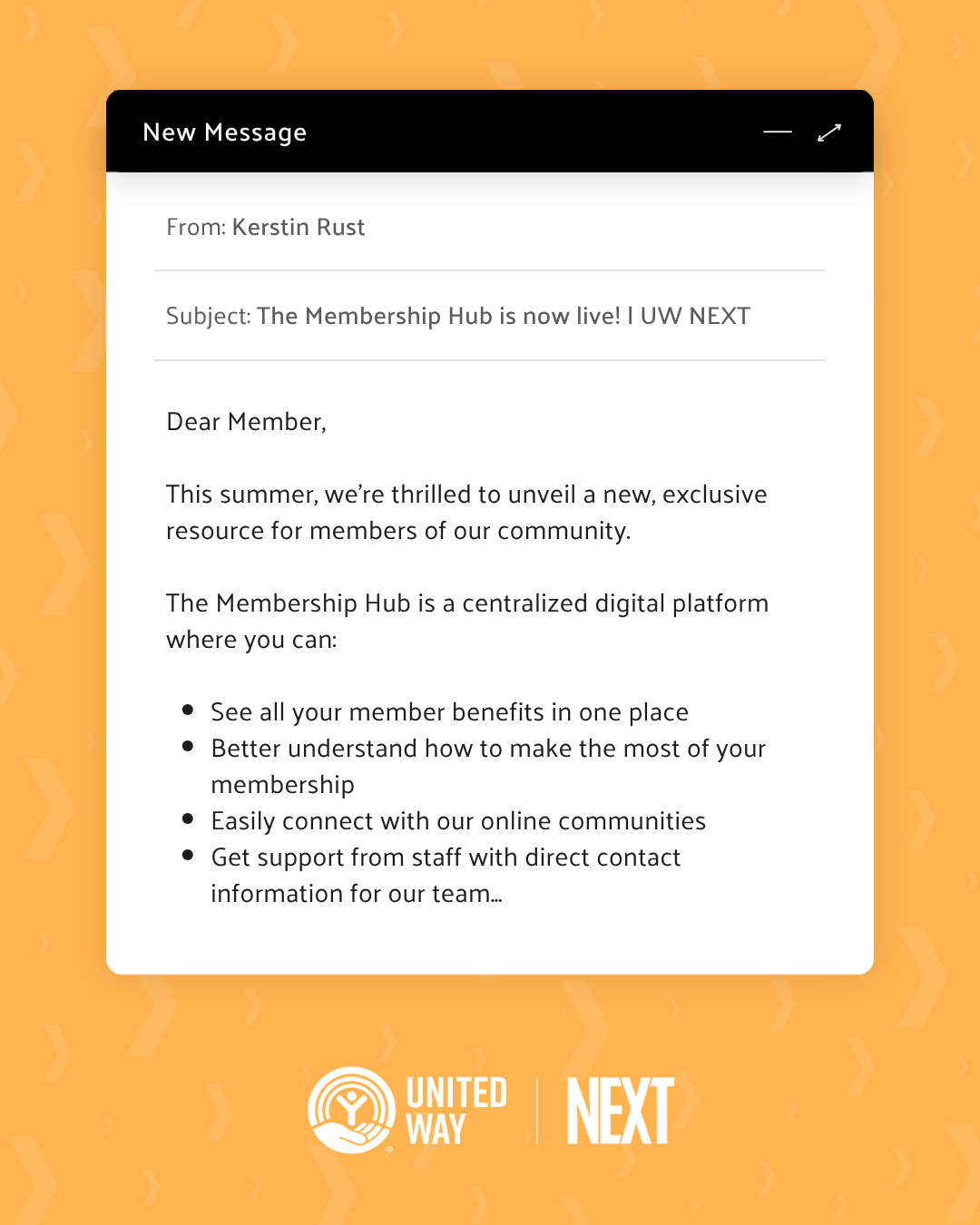 United Way NEXT Begins Launching Membership Hub in Phases