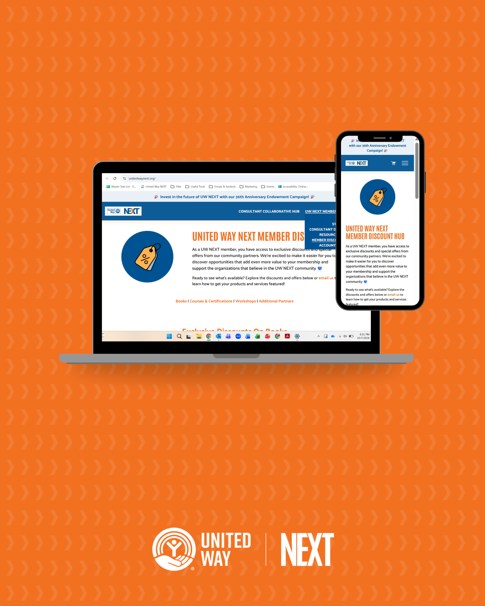 Your United Way NEXT Membership: More Connections, More Opportunities, More Support&nbsp;