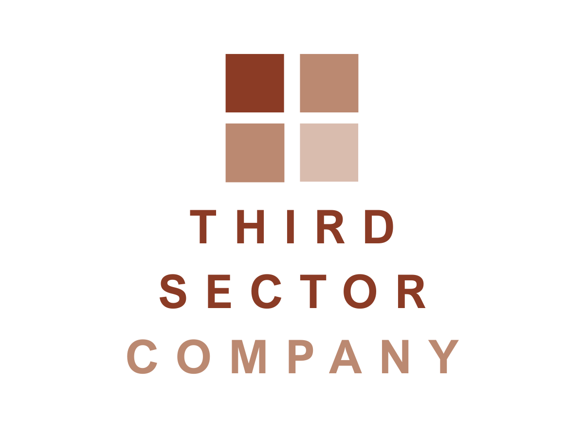 Stacked Third Sector Company logo.