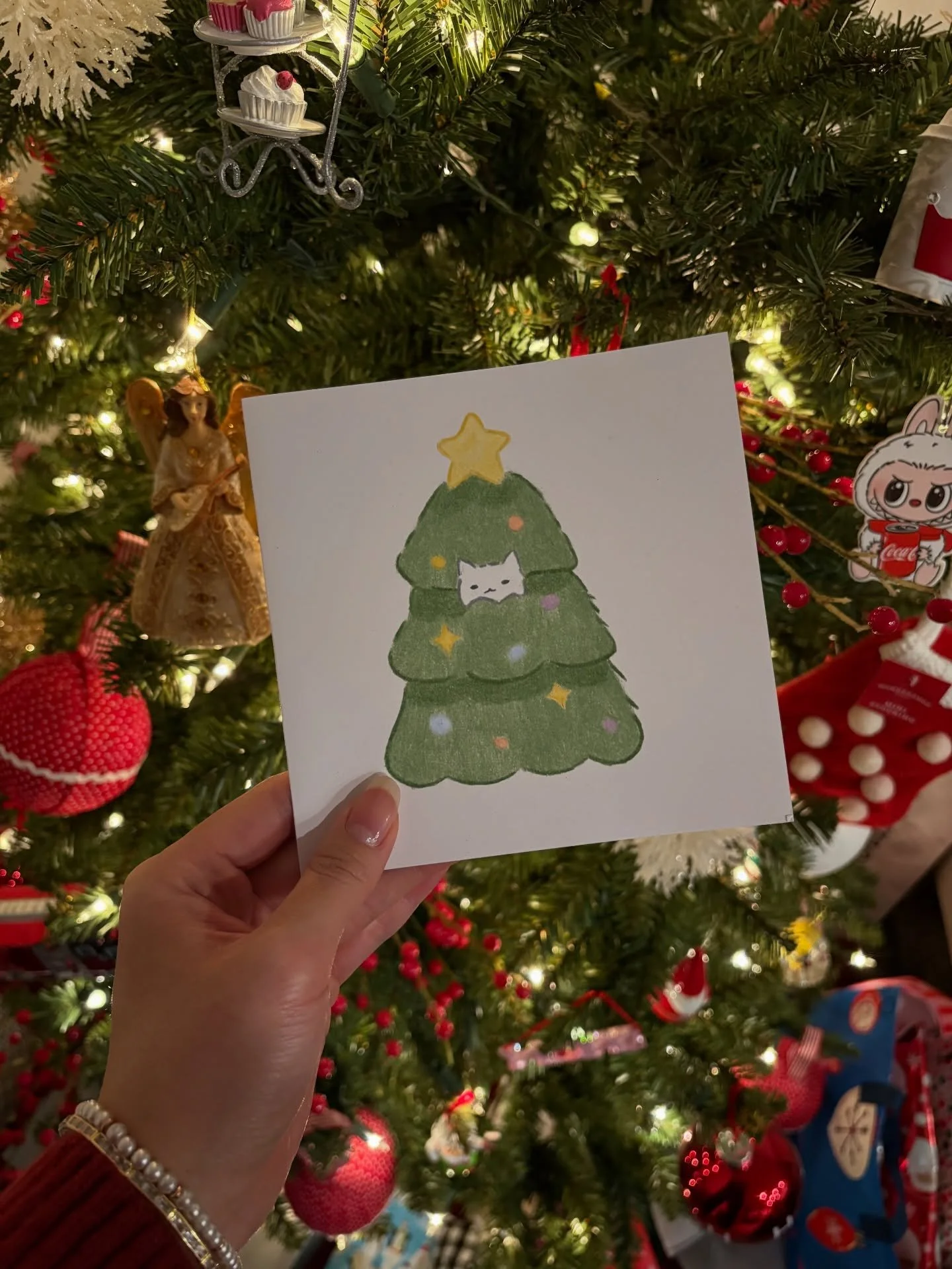 Merry Christmas Eve ❤️ Thank you for the beautiful cards, Sammamish HS National Honors Society!! 🎄💌❣️❄️☃️