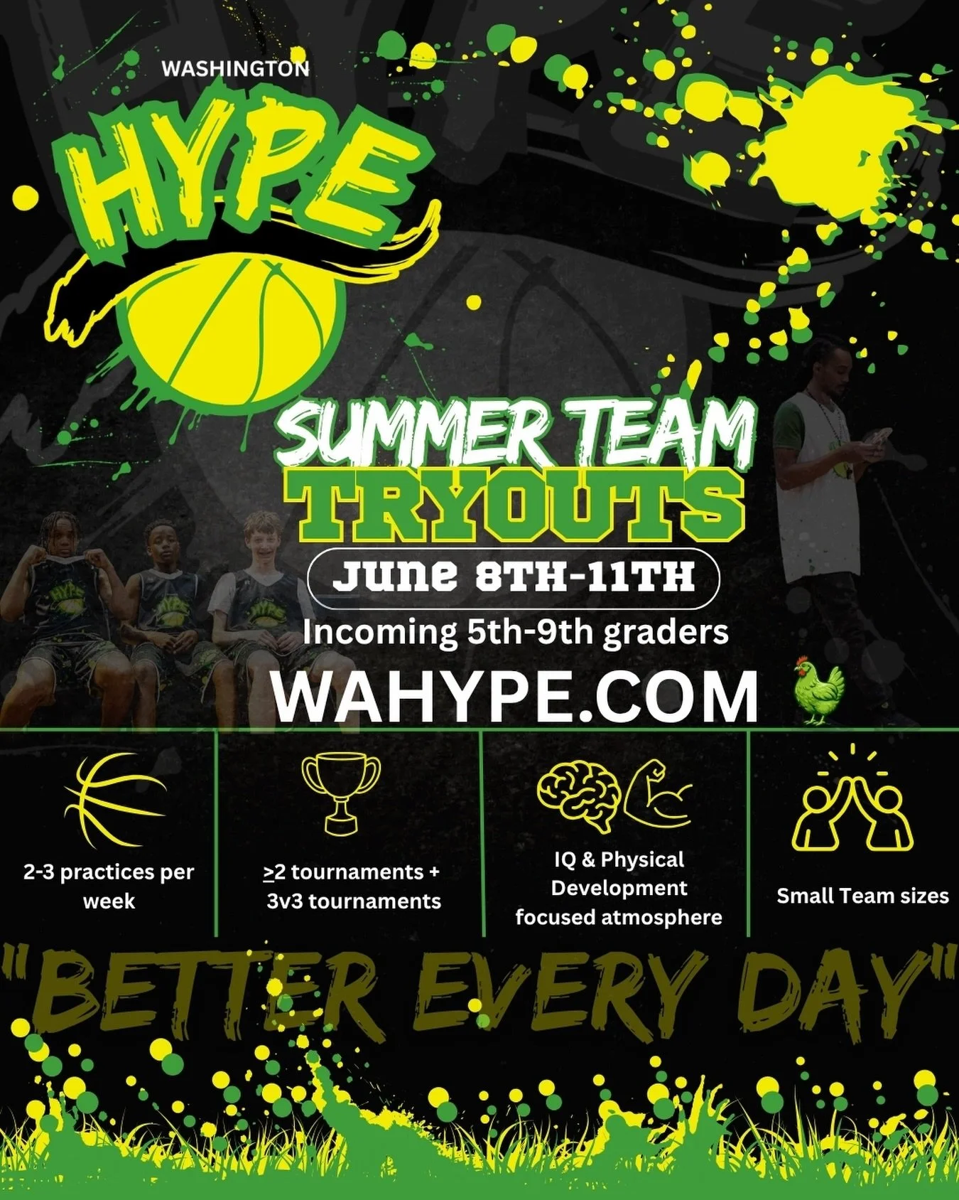 Sign up today to get details for your age group.