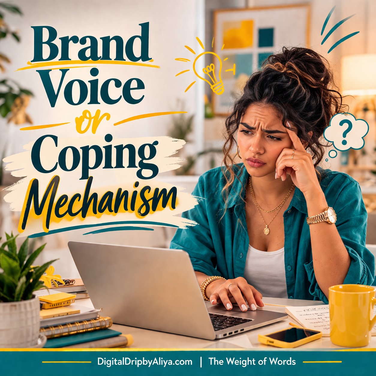 Brand Voice or Coping Mechanism?