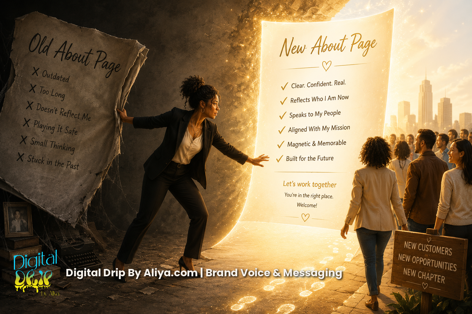 How To Write An About Page Digital Drip By Aliya