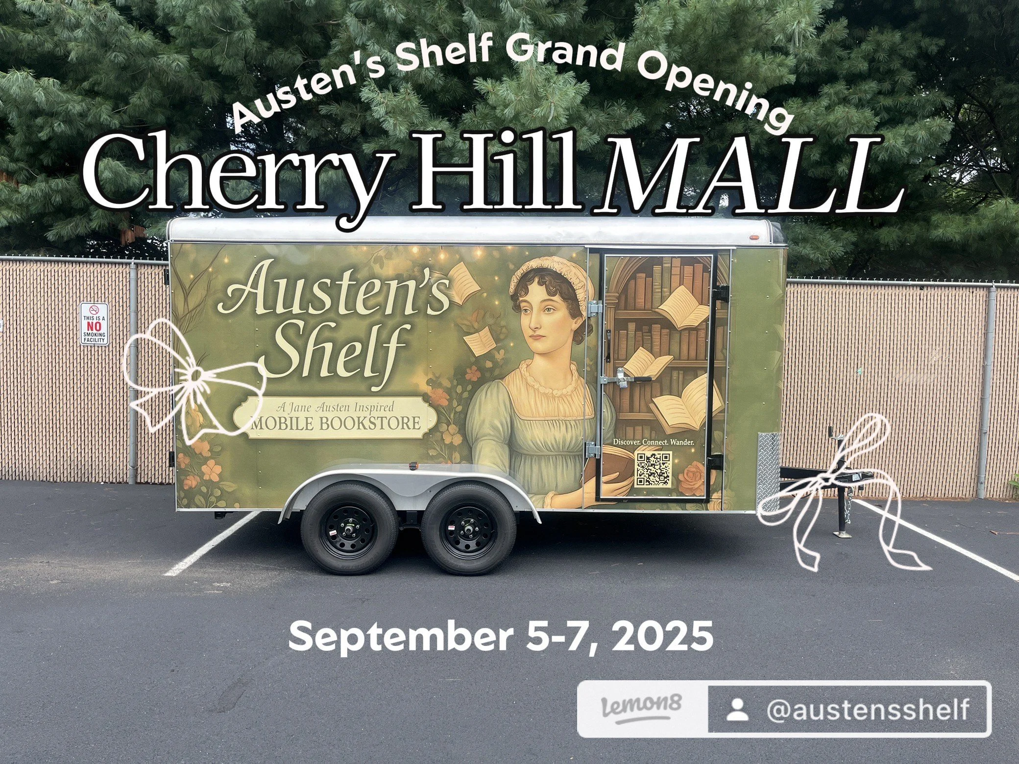 Austen’s Shelf Grand Opening: Cherry Hill Mall, Grand Court