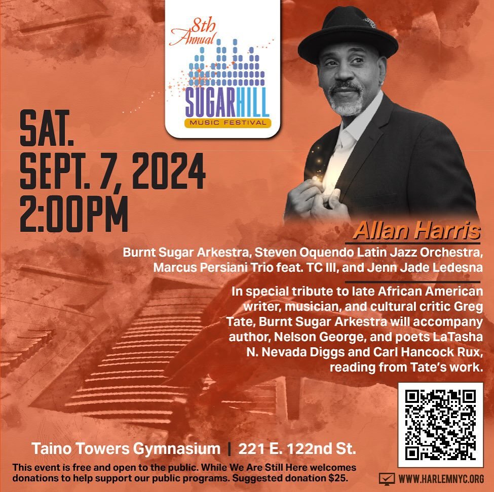 The festival lineup also includes:
The Steven Oquendo Latin Jazz Orchestra, performing danceable Afro-Cuban, salsa, and mambo classics. Members of this ensemble have shared the stage with Latin luminaries such as Rub&eacute;n Blades, Eddie Palmieri, 