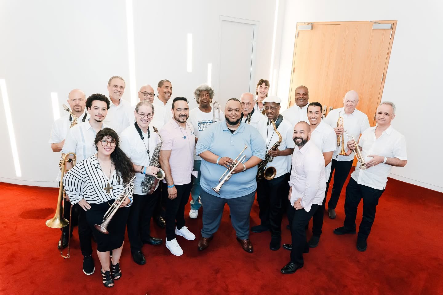 SOLJO right before performing for @lincolncenter for The Summer For The City Festival last night. Also checkout who came to support the band @dapperdanharlem. Thanks to @siyakaphotos for these great pics.