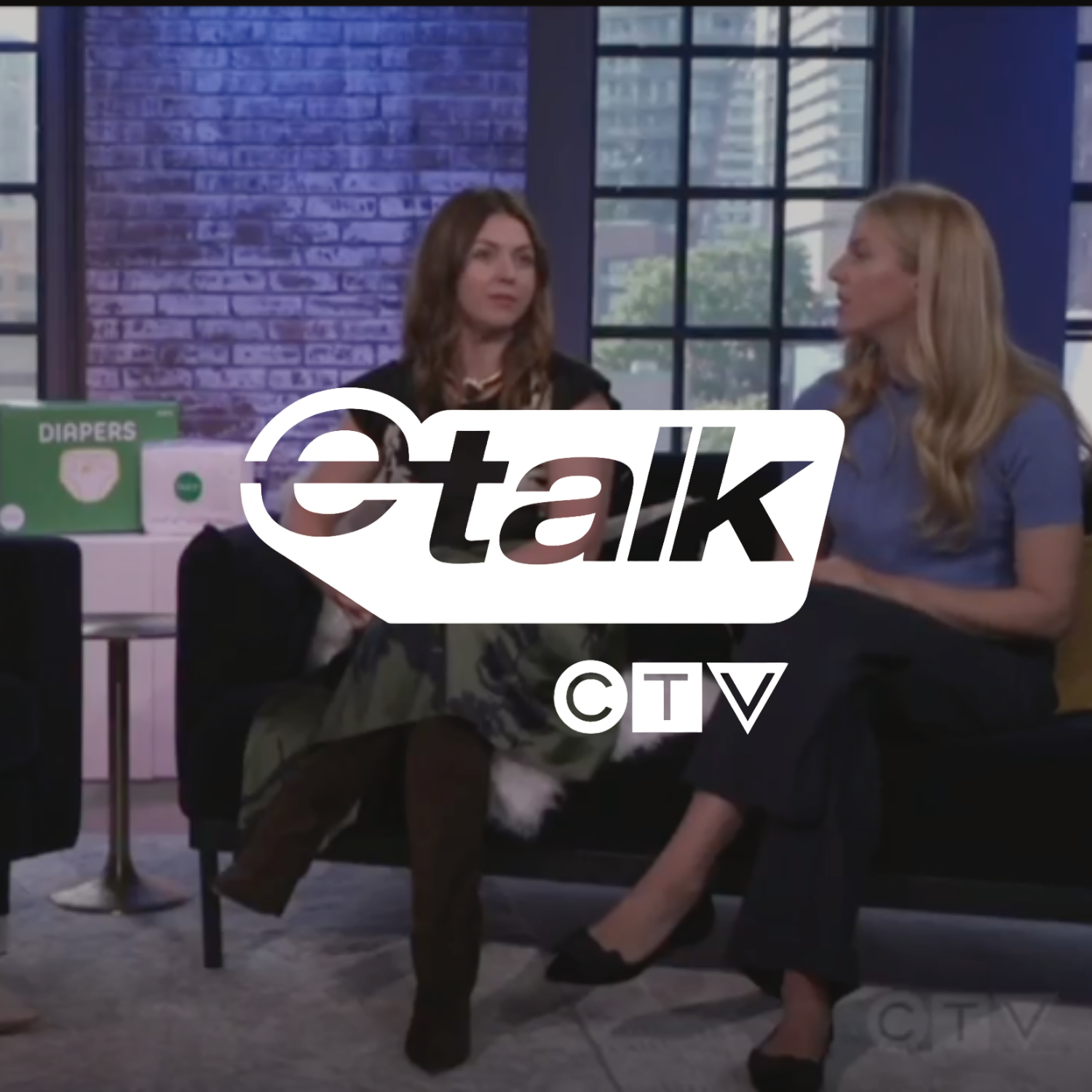 Julia Miller Black and Tanya Taylor sit down with etalk to discuss the Diaper Barrier