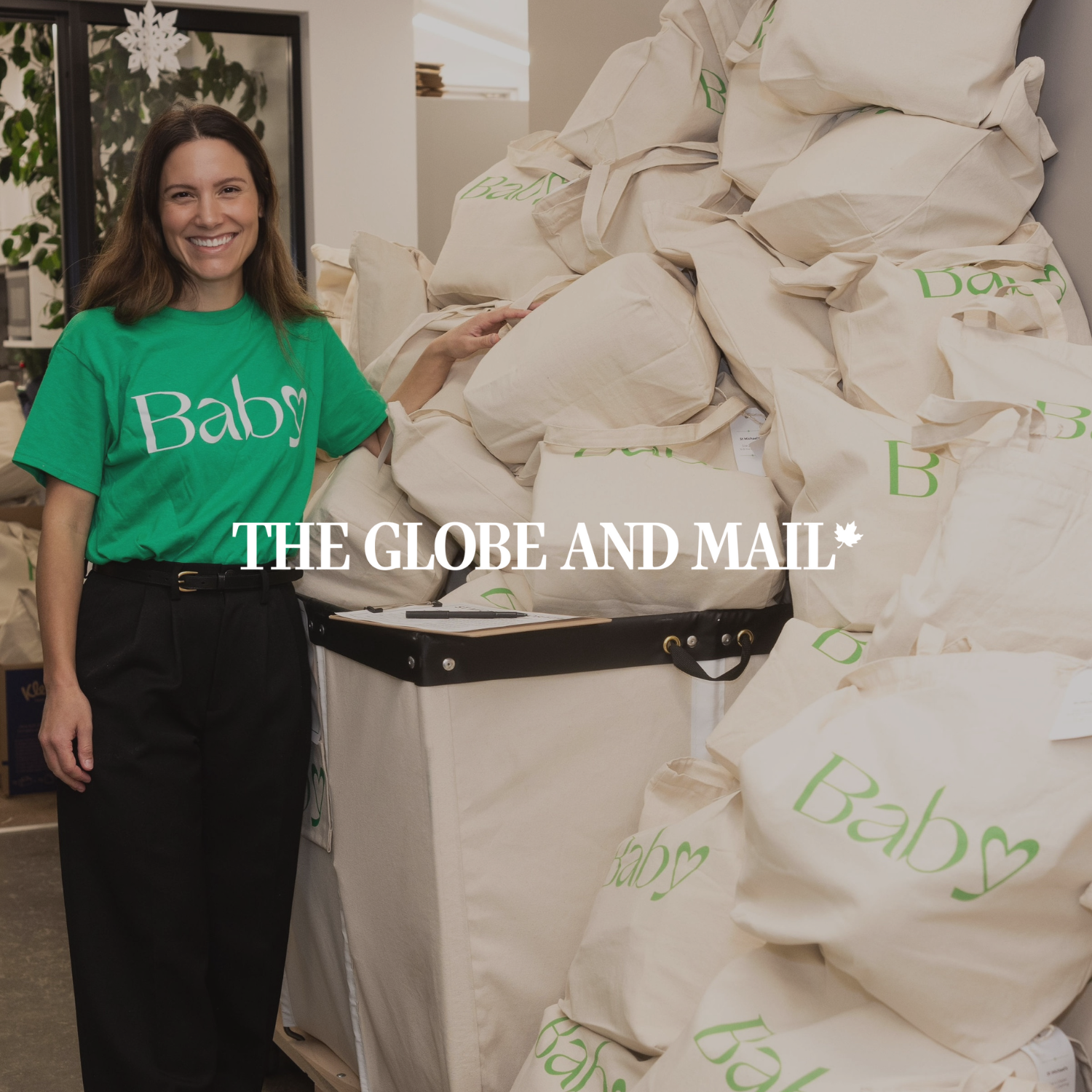 Jessica van Rooyen, Baby Love Executive Director, shares with the Globe & Mail why she was excited to pivot from corporate to non-profit work