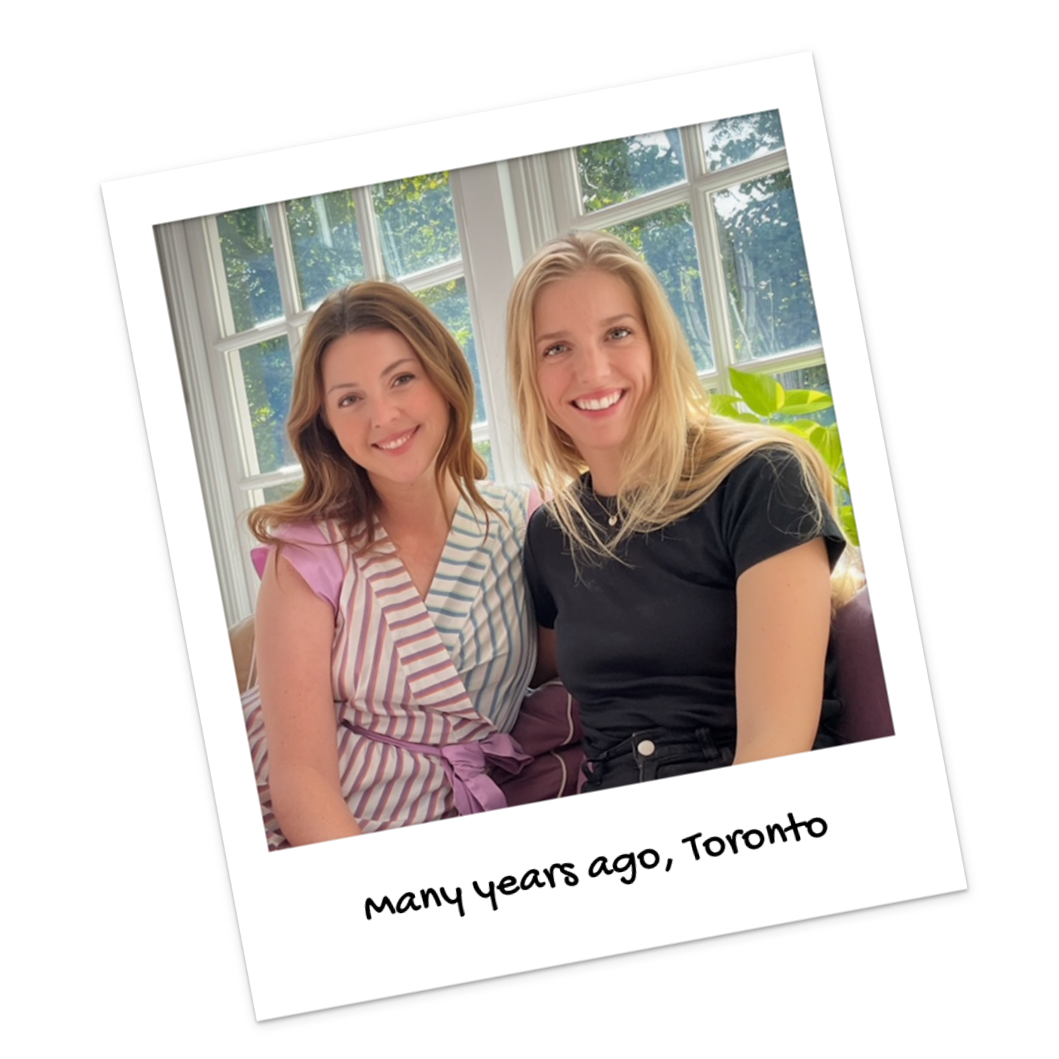 Baby Love co-founders, Julia and Tanya, smile at the camera