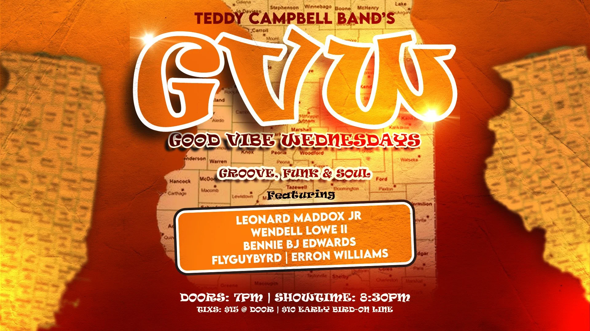 Teddy Campbell Band’s Good Vibe Wednesday 