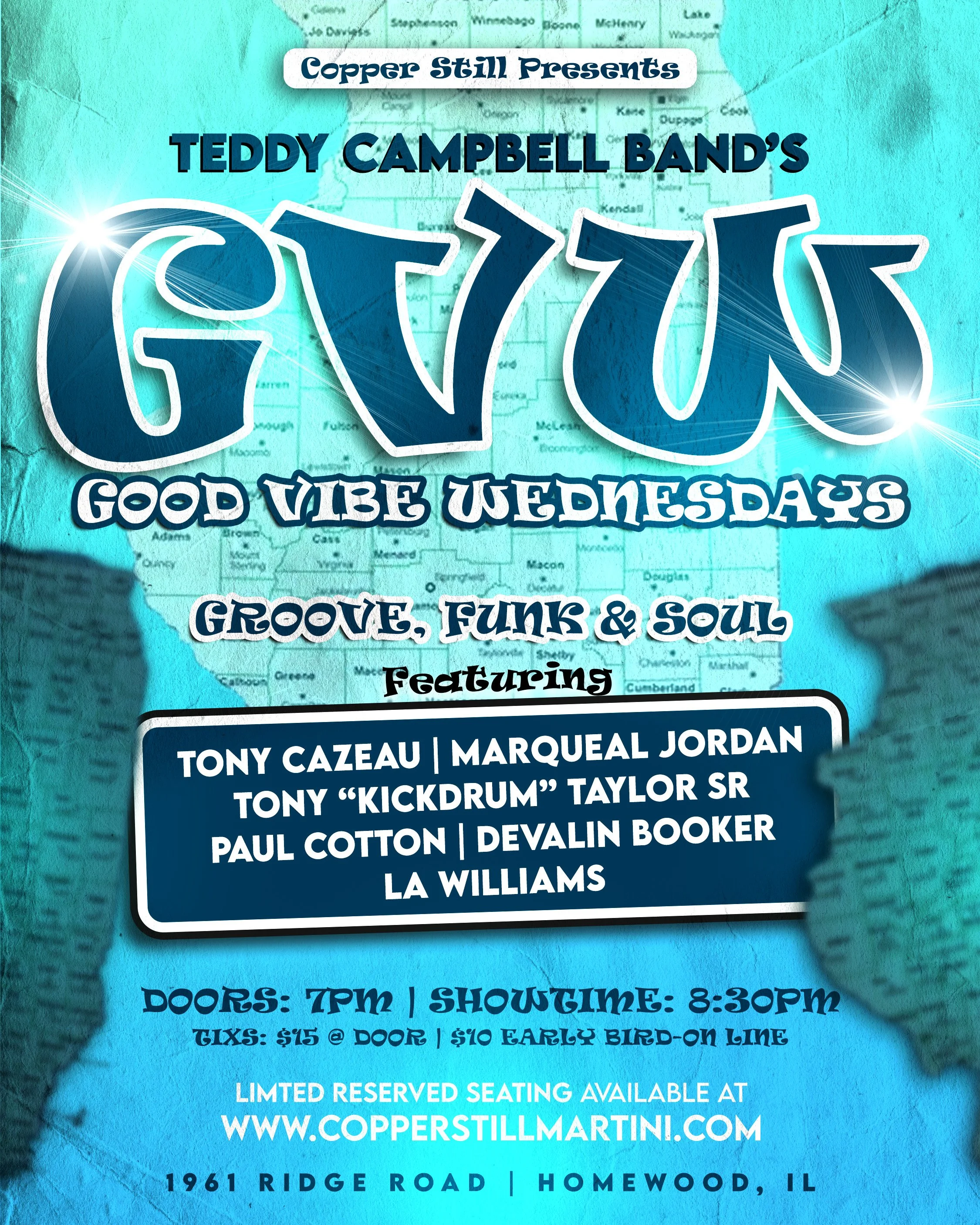 Teddy Campbell Band’s Good Vibe Wednesday