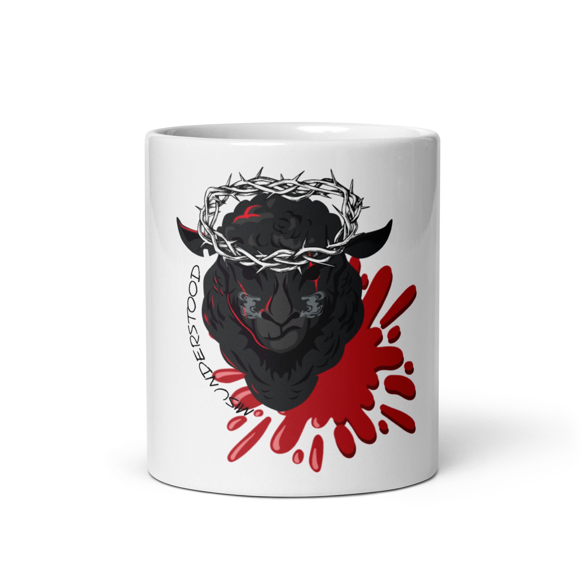 Balck Sheep - White Glossy Mug