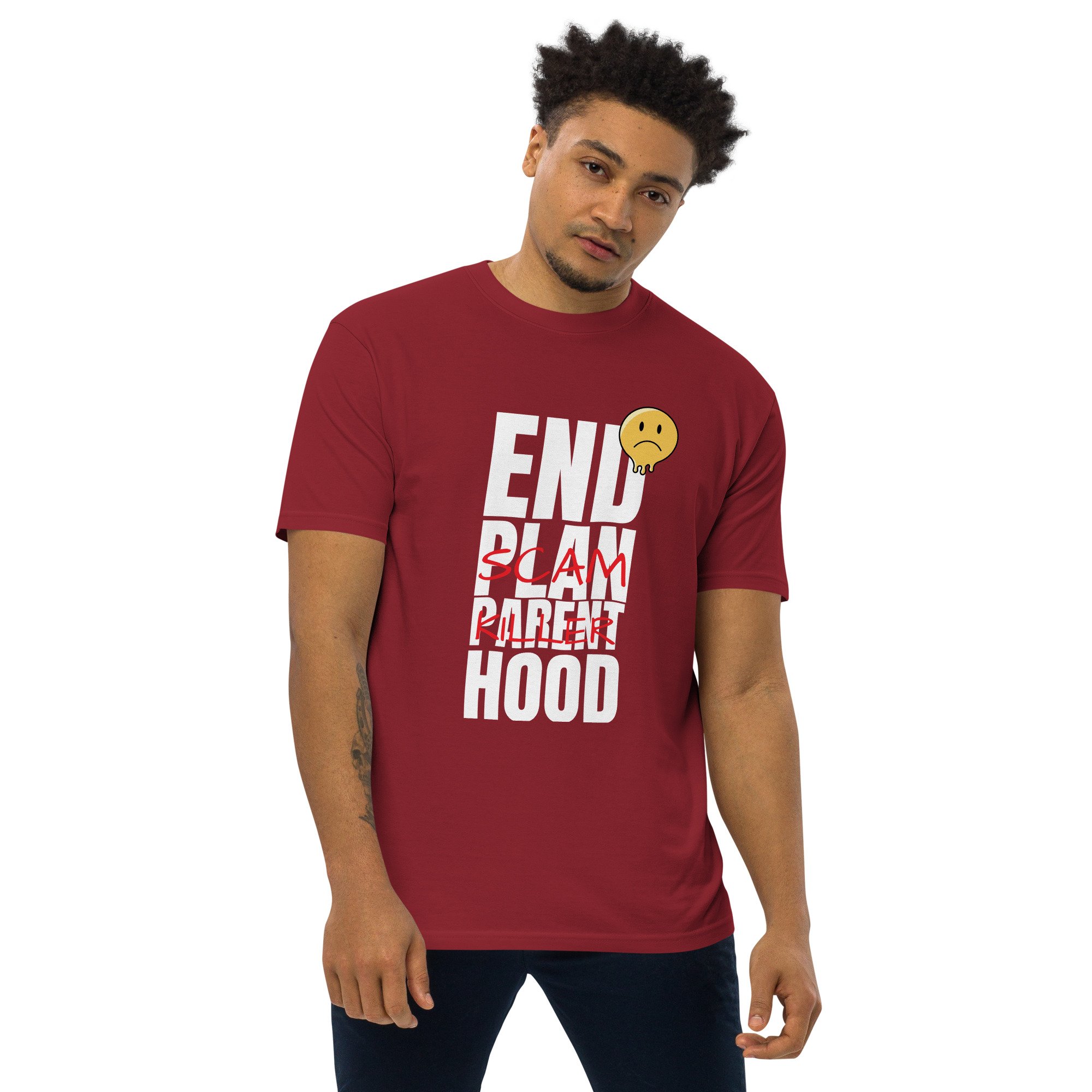 mens-premium-heavyweight-tee-brick-red-front-687b24614afeb.jpg