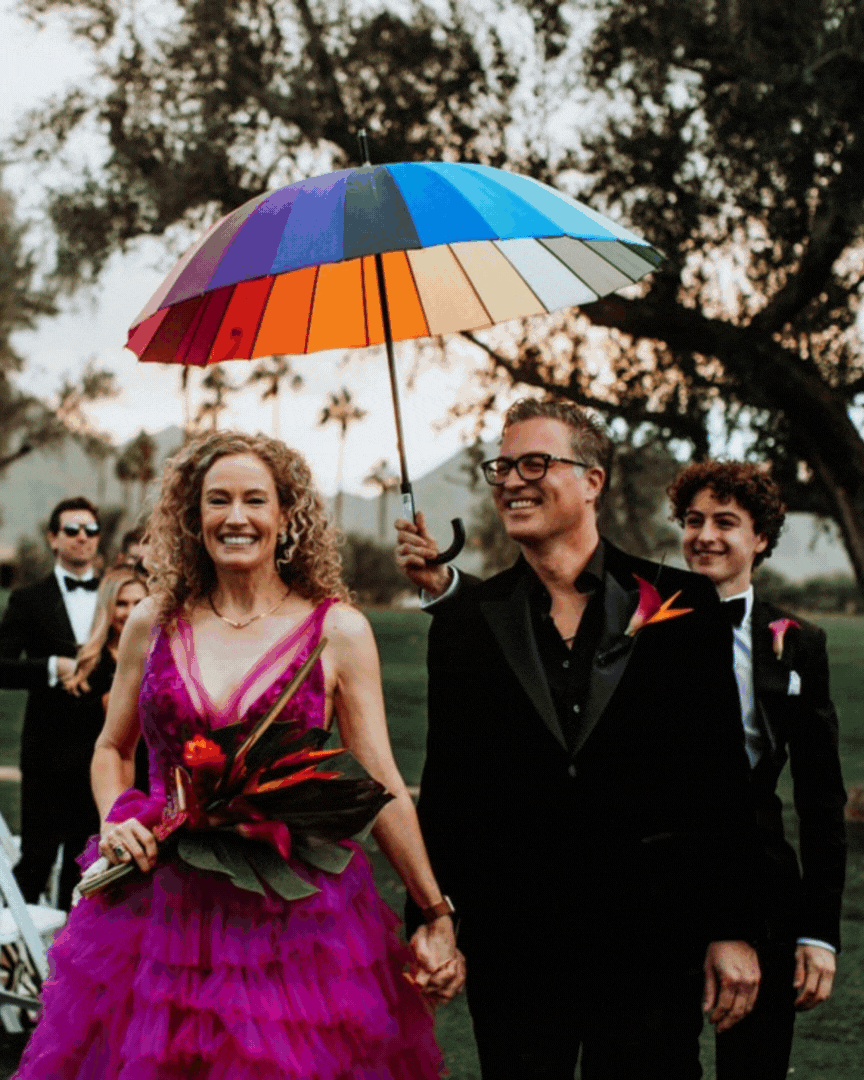 Katie & Roel married in La Quinta, California